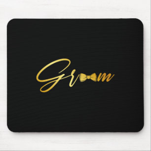 Bride And Groom Husband And Wife Matching Wedding Mouse Pad