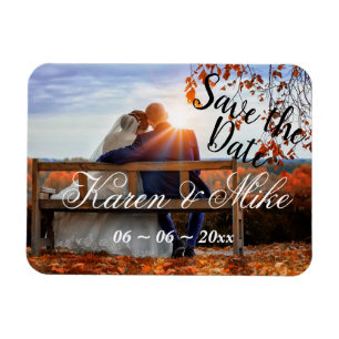 Bride and Groom Magnet