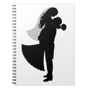BRIDE AND GROOM NOTEBOOK