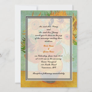 Bride and groom parents'  wedding invitation