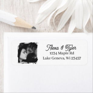 Bride and Groom Photo Template Wedding