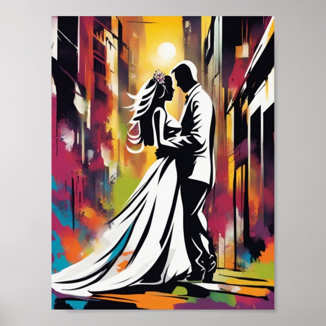 BRIDE AND GROOM   POSTER (Front)
