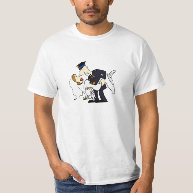 Bride and Groom T-Shirt (Front)