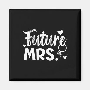 Bride And Groom Wedding Day Marriage Just Married  Magnet