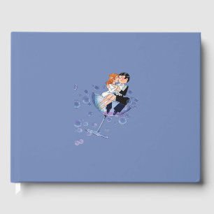 Bride and Groom Wedding or Shower Guestbook