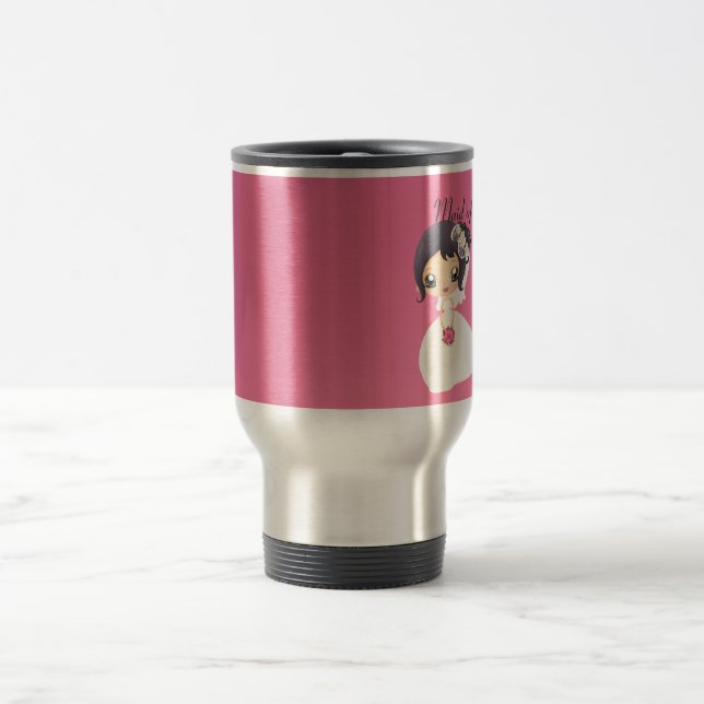 Bride and Maid of Honour Travel Mug (Center)