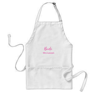 Bride Apron