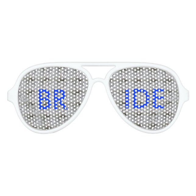 BRIDE AVIATOR SUNGLASSES (Front)