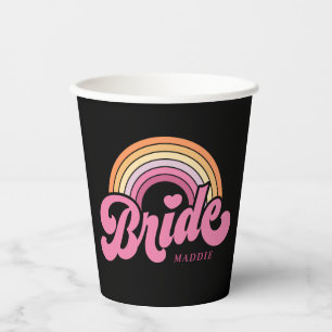 Bride Babe Custom Name Paper cup