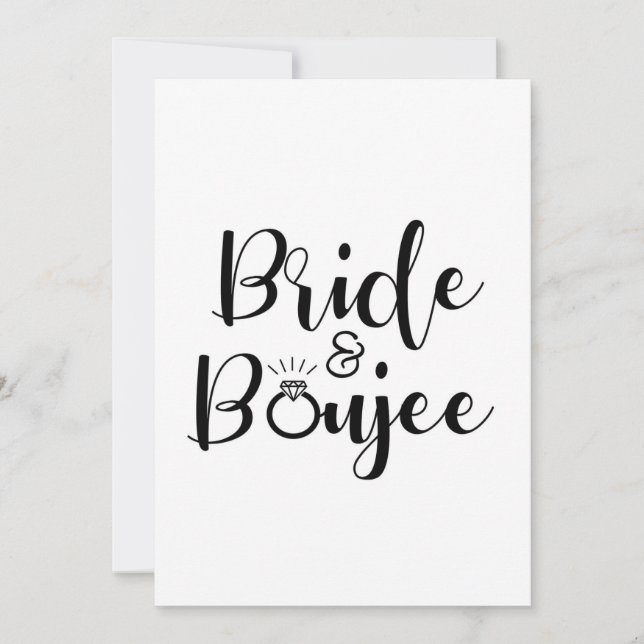 Bride bachelorette party  invitation (Front)