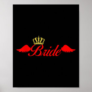 Bride Bachelorette Party Wedding Hen Night Maid Of Poster