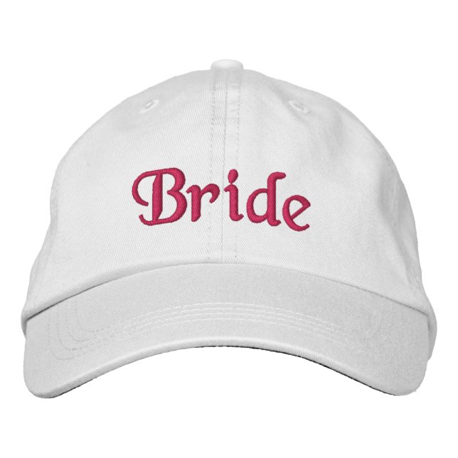 Bride baseball hat (Front)