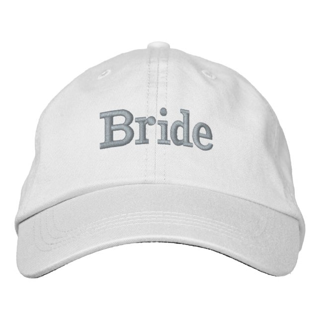 Bride Baseball Hat (Front)