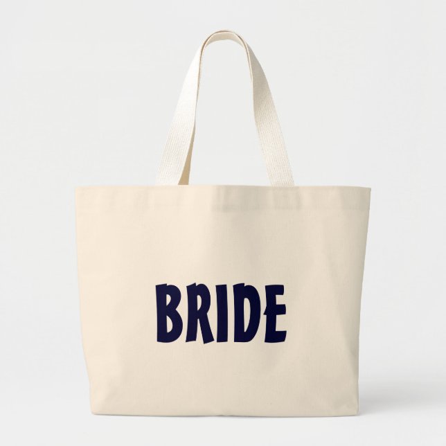 "BRIDE" beach bag (Front)