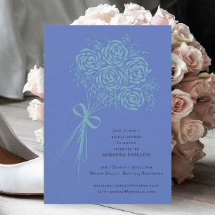 Bride Bouquet Bridal Shower Invitation