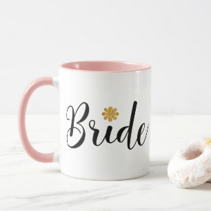Bride Bridal Shower Wedding Elegant Mug