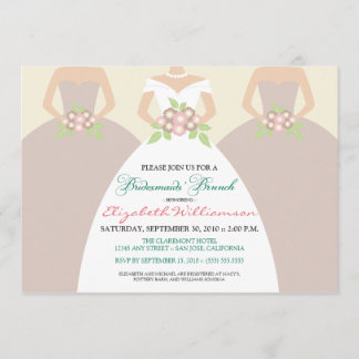 Bride & Bridesmaids Bridal Brunch Invite (blush)