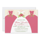Bride & Bridesmaids Bridal Luncheon Invite (pink)