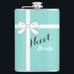 BRIDE & Bridesmaids Bride To Be Bridal Party Hip Flask<br><div class="desc">This fun flask not only will match your party theme but is the perfect gift for your bridal party. Personalise it as you choose, comes in any colour to match your wedding or party colours! A perfect memento of your fabulous day! Look for other fun ideas all part of the...</div>