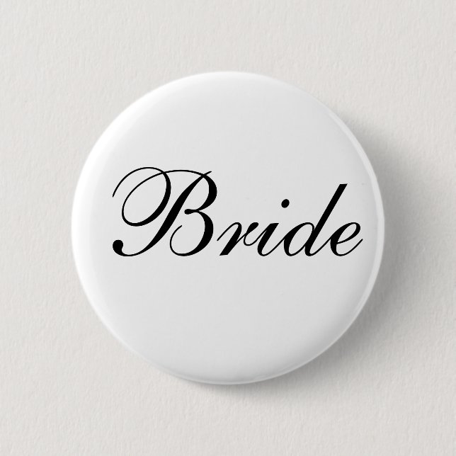 Bride Button (Front)