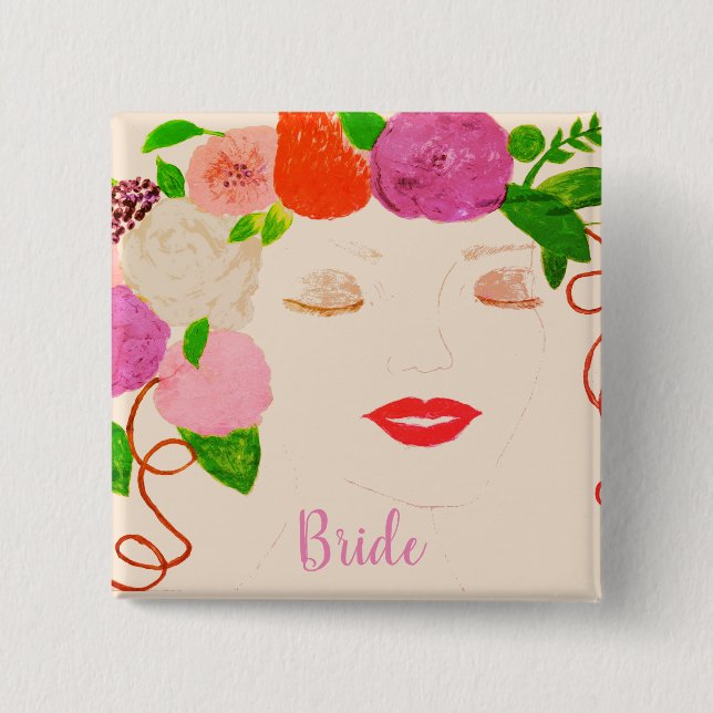 Bride Button (Front)