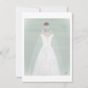 Bride card