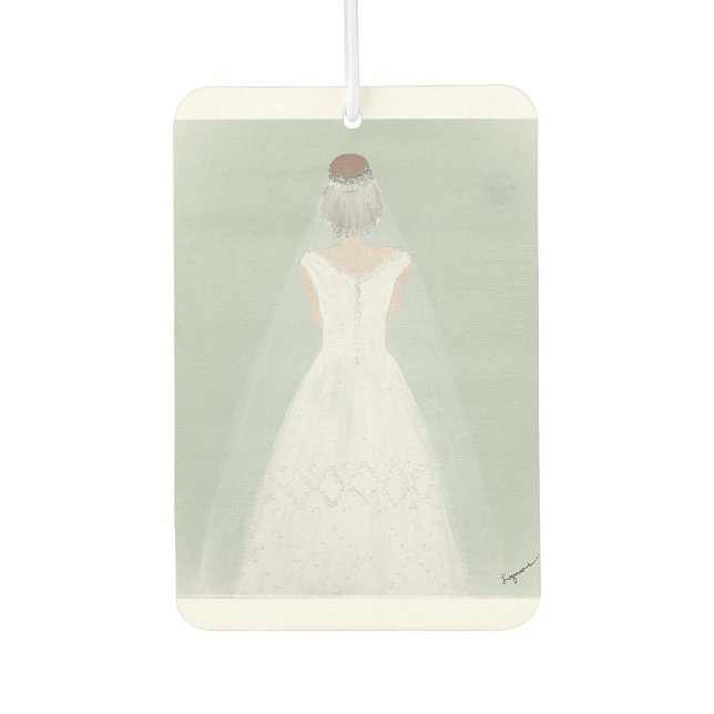 Bride card car air freshener (Front)