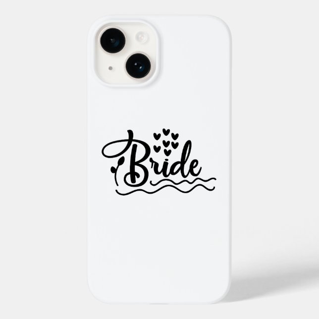 Bride Case-Mate iPhone Case (Back)