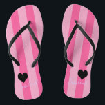 BRIDE & CO Be Fabulous Bridal Party Shower Favours Jandals<br><div class="desc">Put a smile on her face when she receives these fun flip flops,  be sure to give her the coordinating bag,  she will love this fabulous gift!  Personalise them as you choose.  Look for other gift and party ideas all part of the My Pink Party collection.</div>
