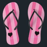 BRIDE & CO Be Fabulous Bridal Party Shower Favours Jandals<br><div class="desc">Put a smile on her face when she receives these fun flip flops,  be sure to give her the coordinating bag,  she will love this fabulous gift!  Personalise them as you choose.  Look for other gift and party ideas all part of the My Pink Party collection.</div>