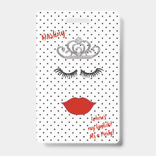 BRIDE & CO Tiara Party Entry VIP Pass Party ID Badge