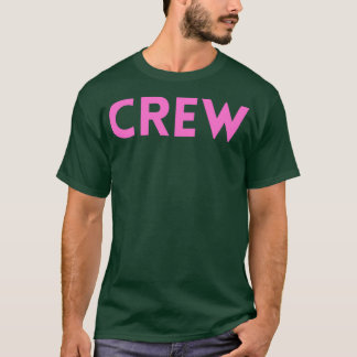 Bride Crew Pink Bachelorette Party Group Celebrati T-Shirt