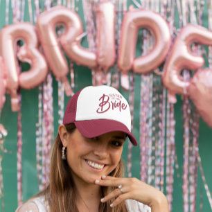 Bride Custom Text Trucker Hat