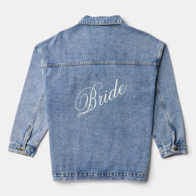 Bride Denim Jacket (Back)