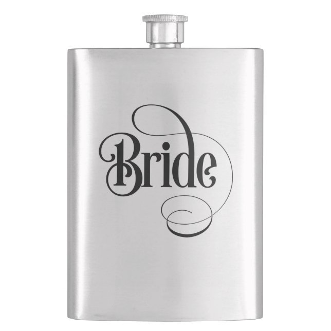 Bride (design 2) Flask (Front)