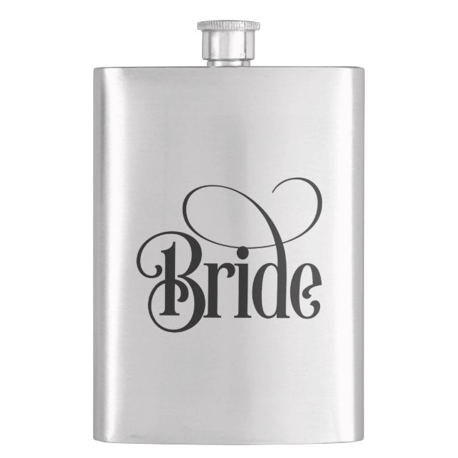 Bride (design 3) Flask (Front)