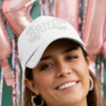 Bride Embroidered Faux Patch Trucker Hat<br><div class="desc">This design may be personalised in the area provided by changing the photo and/or text. Or it can be customised by clicking Personalise this Template and then choosing the click to customise further option and delete or change the colour of the background, add text, change the text colour or style,...</div>