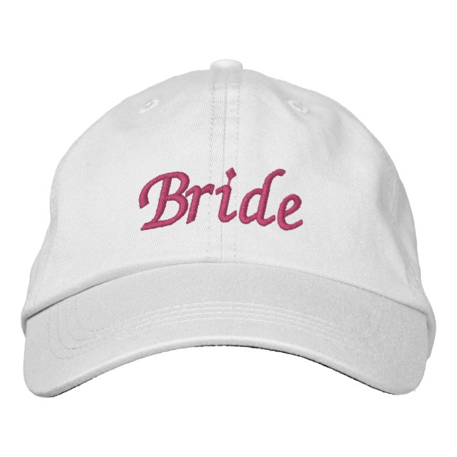 Bride Embroidered Hat (Front)