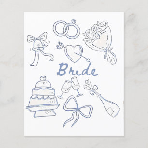 Bride Engagement Wedding Couples Husband Wife Flyer