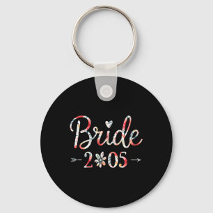 Bride Est 2025 Married Wedding Bridal Party Bachel Key Ring