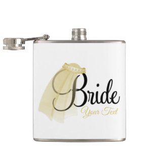 Bride Flask, 6 oz. Hip Flask