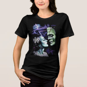 Bride & Frankie Monsters in Love Women’s T-Shirt Tri-Blend Shirt