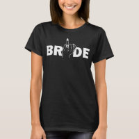 bride funny ring on middle finger