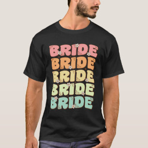 Bride Future Mrs Bridal Party Wedding Bachelorette T-Shirt