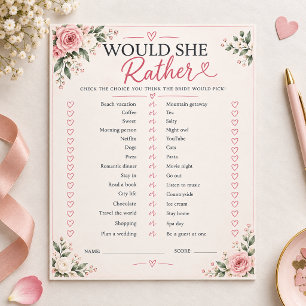 bride games flyer