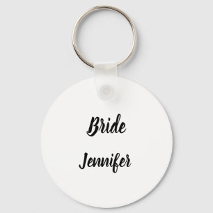 Bride Gift Custom Name Gifts Wedding Key Ring