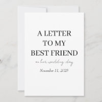 Bride Gifts | Personalised "To My Best Friend" Car