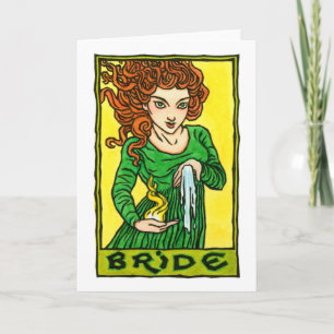 Bride Greeting Card