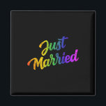 Bride Groom Lgbtq Bachelor Party Wedding Tee - Men Magnet<br><div class="desc">Bride Groom Lgbtq Bachelor Party Wedding Tee - Men's Black Small Regular Fit Short Sleeve - Lgbt</div>