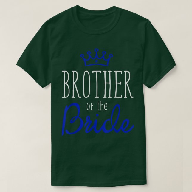Bride Groom s Brother of The Bride Wedding Squad G T-Shirt (Design Front)